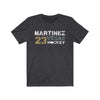 T-Shirt Dark Grey Heather / S Martinez 23 Vegas Hockey Unisex Jersey Tee