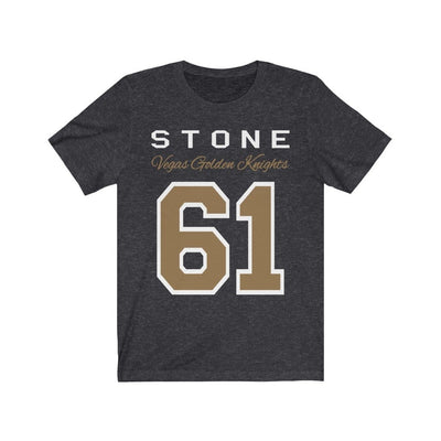 T-Shirt Dark Grey Heather / S Stone 61 Unisex Jersey Tee