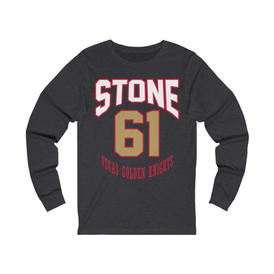 Long-sleeve Stone 61 Vegas Golden Knights Retro Unisex Jersey Long Sleeve Shirt