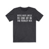 T-Shirt Dark Grey Heather / S "Voted Most Likely" Unisex Jersey Tee