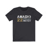 T-Shirt Dark Grey / S Amadio 22 Vegas Hockey Unisex Jersey Tee