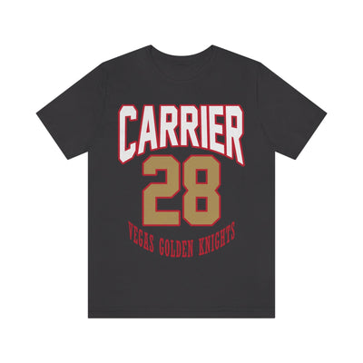 T-Shirt Carrier 28 Vegas Golden Knights Retro Unisex Jersey Tee