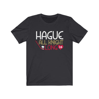 T-Shirt Dark Grey / S Hague All Knight Long Unisex Jersey Tee