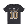 T-Shirt Dark Grey / S Roy 10 Unisex Jersey Tee