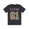 T-Shirt Dark Grey / S Stone 61 Unisex Jersey Tee