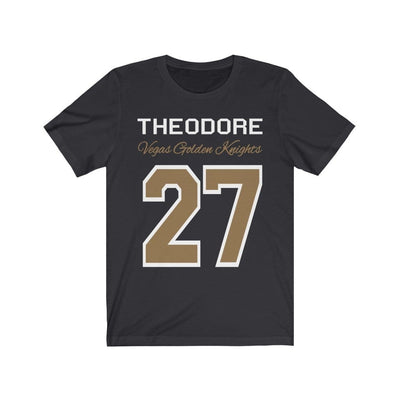 T-Shirt Dark Grey / S Theodore 27 Unisex Jersey Tee