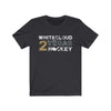 T-Shirt Dark Grey / S Whitecloud 2 Vegas Hockey Unisex Jersey Tee
