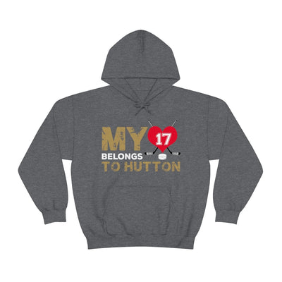 Hoodie My Heart Belongs To Hutton Unisex Hooded Sweatshirt