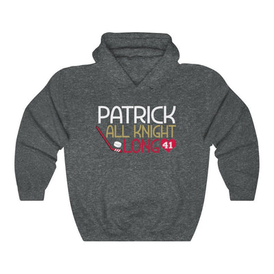 Hoodie Patrick All Knight Long Unisex Fit Hooded Sweatshirt