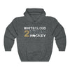 Hoodie Dark Heather / S Whitecloud 2 Vegas Hockey Unisex Hooded Sweatshirt
