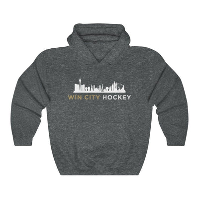 Hoodie Dark Heather / S Win City Hockey Unisex Hooded Sweatshirt