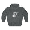 Hoodie Dark Heather / S "You Had Me At Hockey" Unisex Hooded Sweatshirt