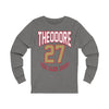 Long-sleeve Theodore 27 Vegas Golden Knights Retro Unisex Jersey Long Sleeve Shirt
