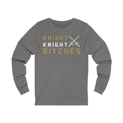 Long-sleeve "Knight Knight Bitches" Unisex Jersey Long Sleeve Shirt
