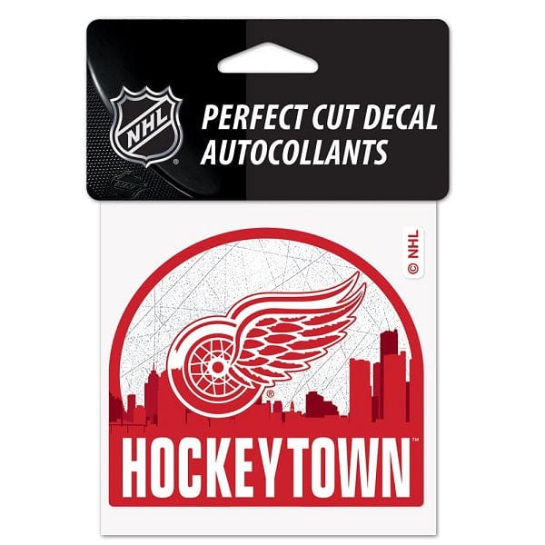 Detroit Red Wings Hockeytown Perfect Cut Decal