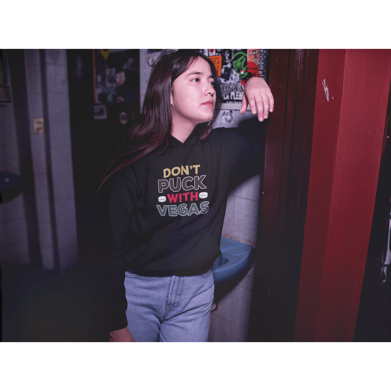 Hoodie "Don't Puck With Vegas" Unisex Hooded Sweatshirt