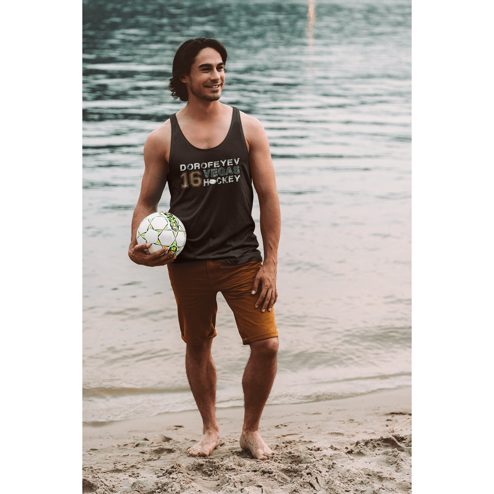 Tank Top Dorofeyev 16 Vegas Hockey Unisex Jersey Tank Top