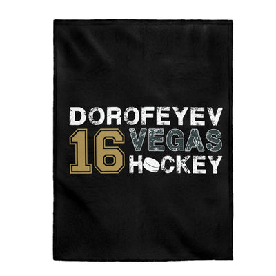 All Over Prints Dorofeyev 16 Vegas Hockey Velveteen Plush Blanket
