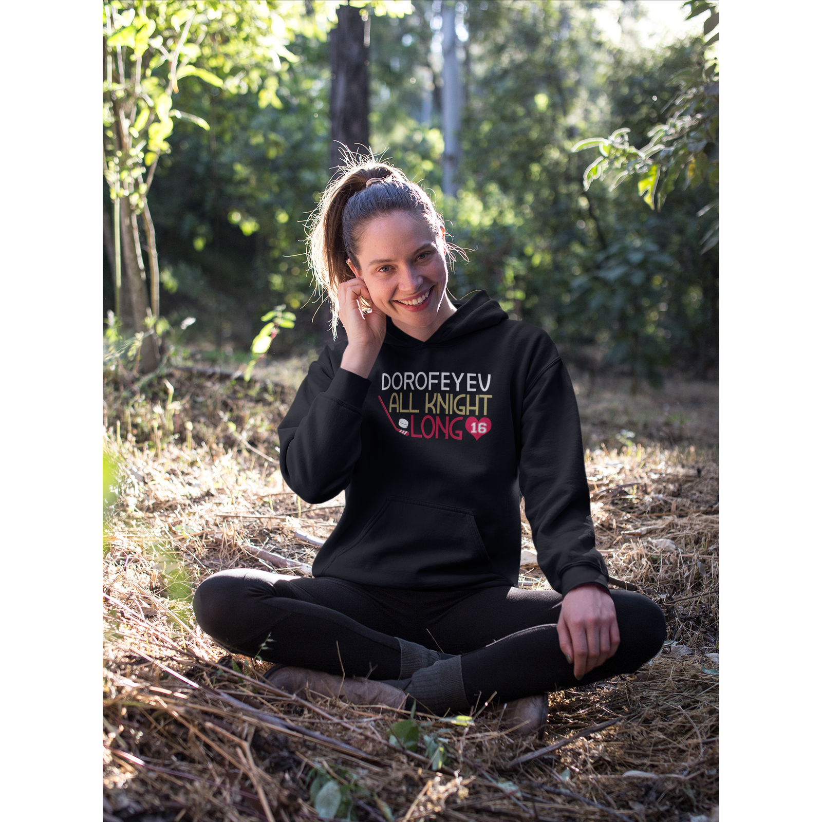 Hoodie Dorofeyev All Knight Long Unisex Fit Hooded Sweatshirt