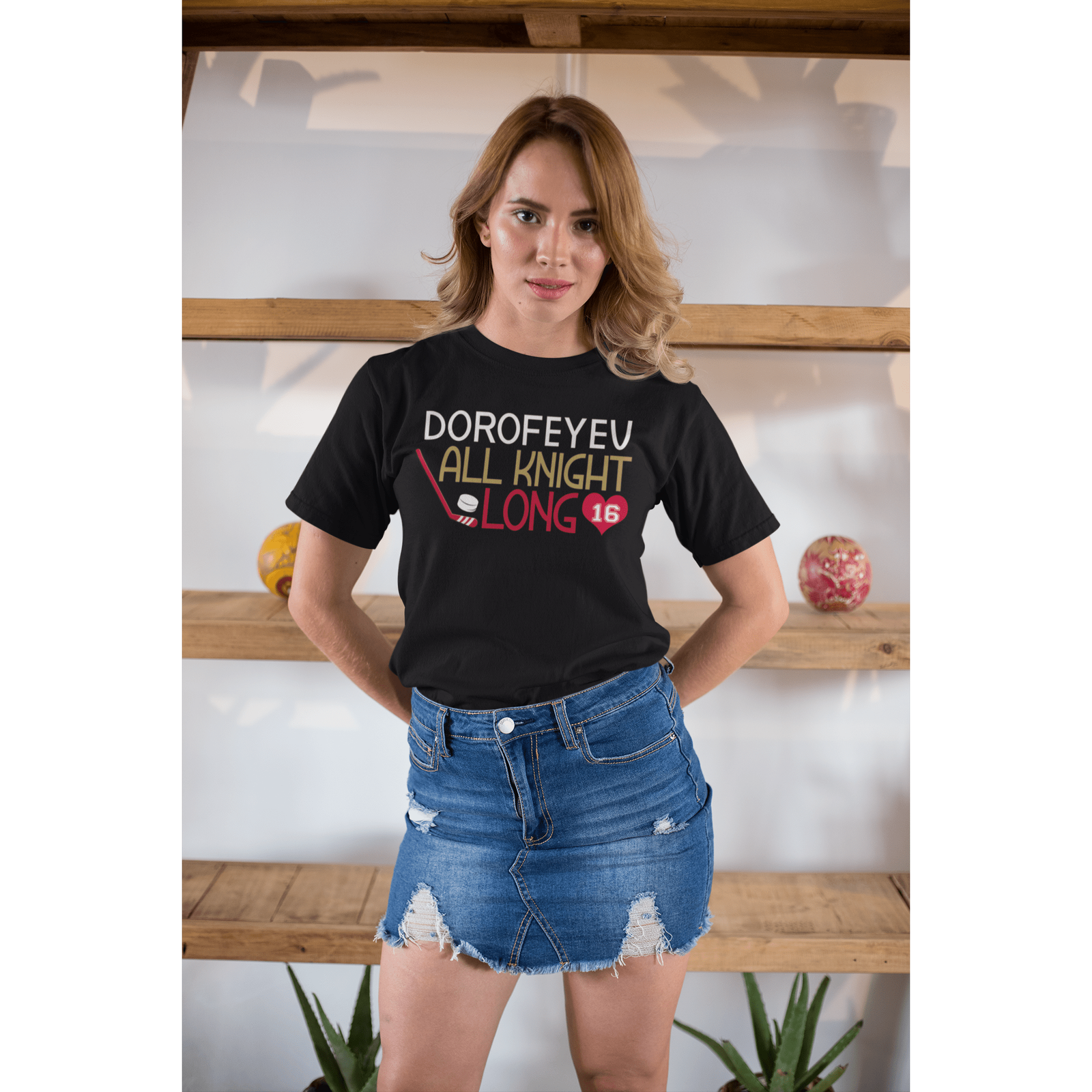 T-Shirt Dorofeyev All Knight Long Unisex Jersey Tee