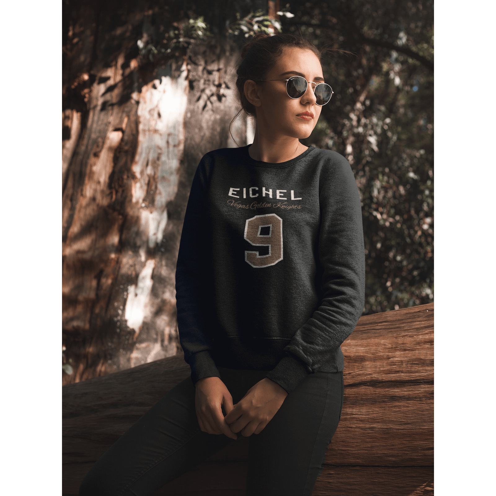 Sweatshirt Eichel 9 Vegas Golden Knights Unisex Crewneck Sweatshirt