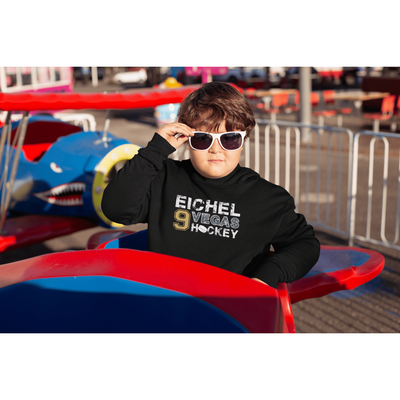 Kids clothes Eichel 9 Vegas Hockey Youth Hooded Sweatshirt