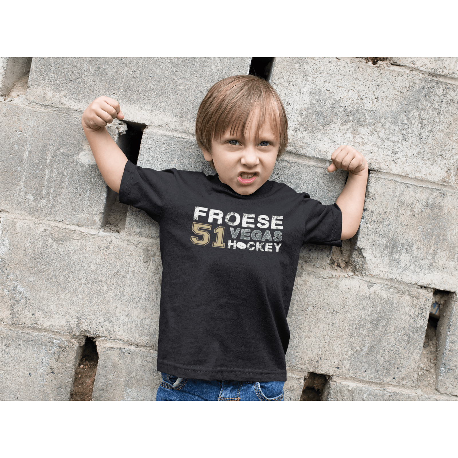 Kids clothes Froese 51 Vegas Hockey Kids Tee