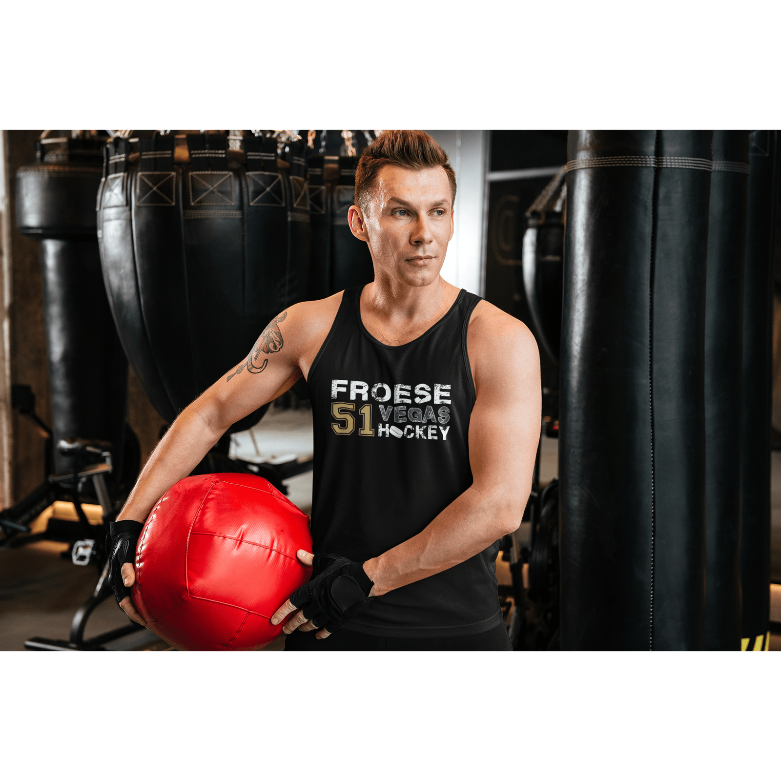 Tank Top Froese 51 Vegas Hockey Unisex Jersey Tank Top