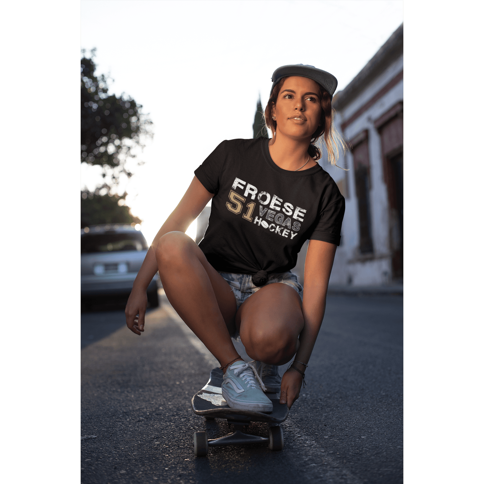 T-Shirt Froese 51 Vegas Hockey Unisex Jersey Tee