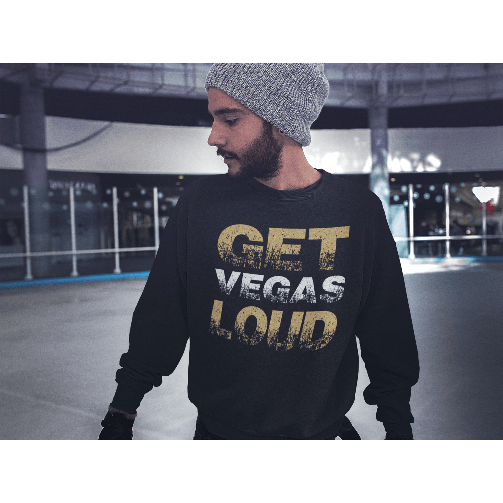 Long-sleeve "Get Vegas Loud" Unisex Jersey Long Sleeve Shirt