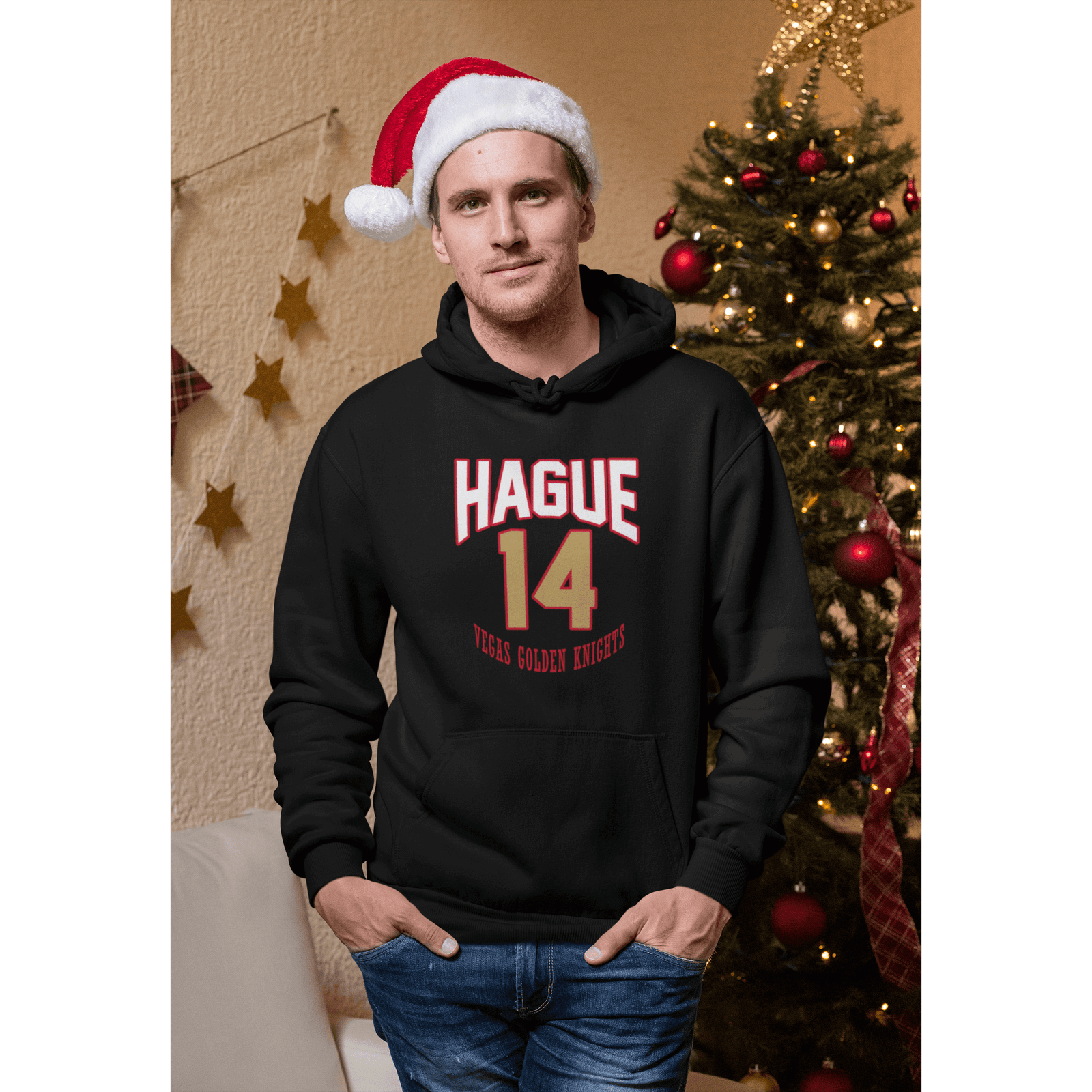 Hoodie Hague 14 Vegas Golden Knights Retro Unisex Hooded Sweatshirt