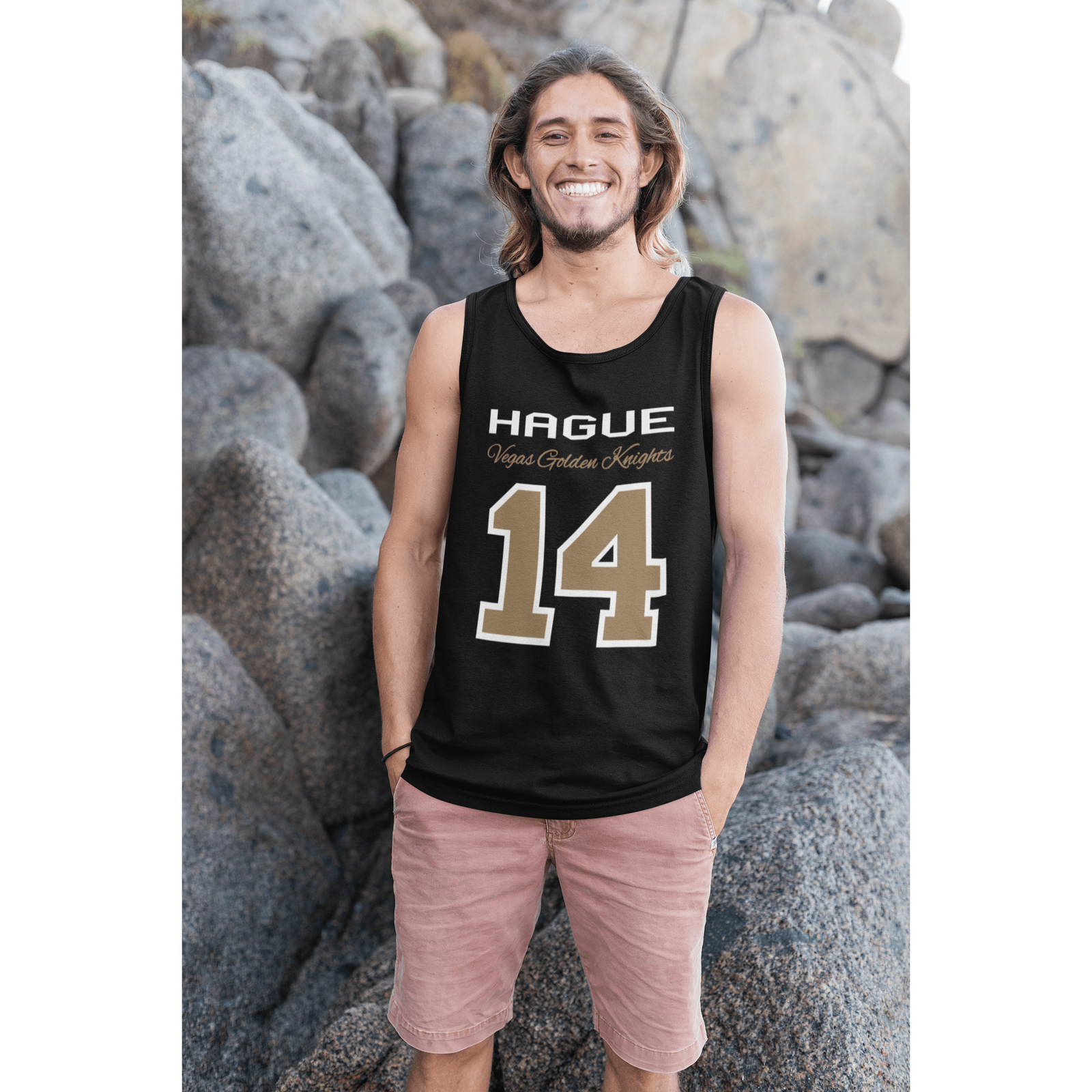 Tank Top Hague 14 Vegas Golden Knights Unisex Jersey Tank Top