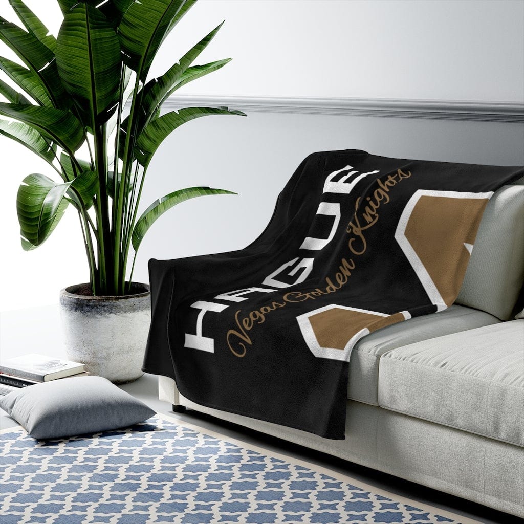 All Over Prints Hague 14 Vegas Golden Knights Velveteen Plush Blanket