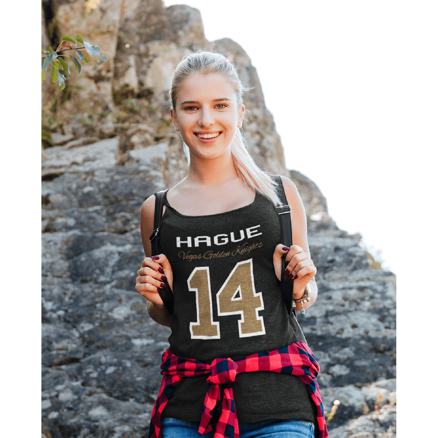 Tank Top Hague 14 Women's Tri-Blend Racerback Tank