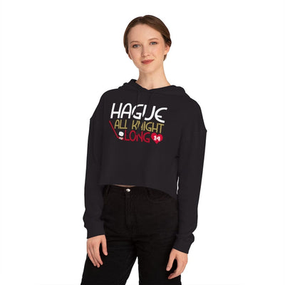Hoodie Hague All Knight Long Women's Cropped Hooded Sweatshirt