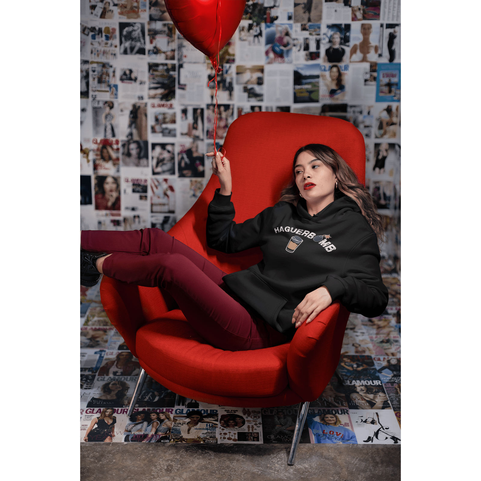 Hoodie "Haguerbomb" Unisex Hooded Sweatshirt