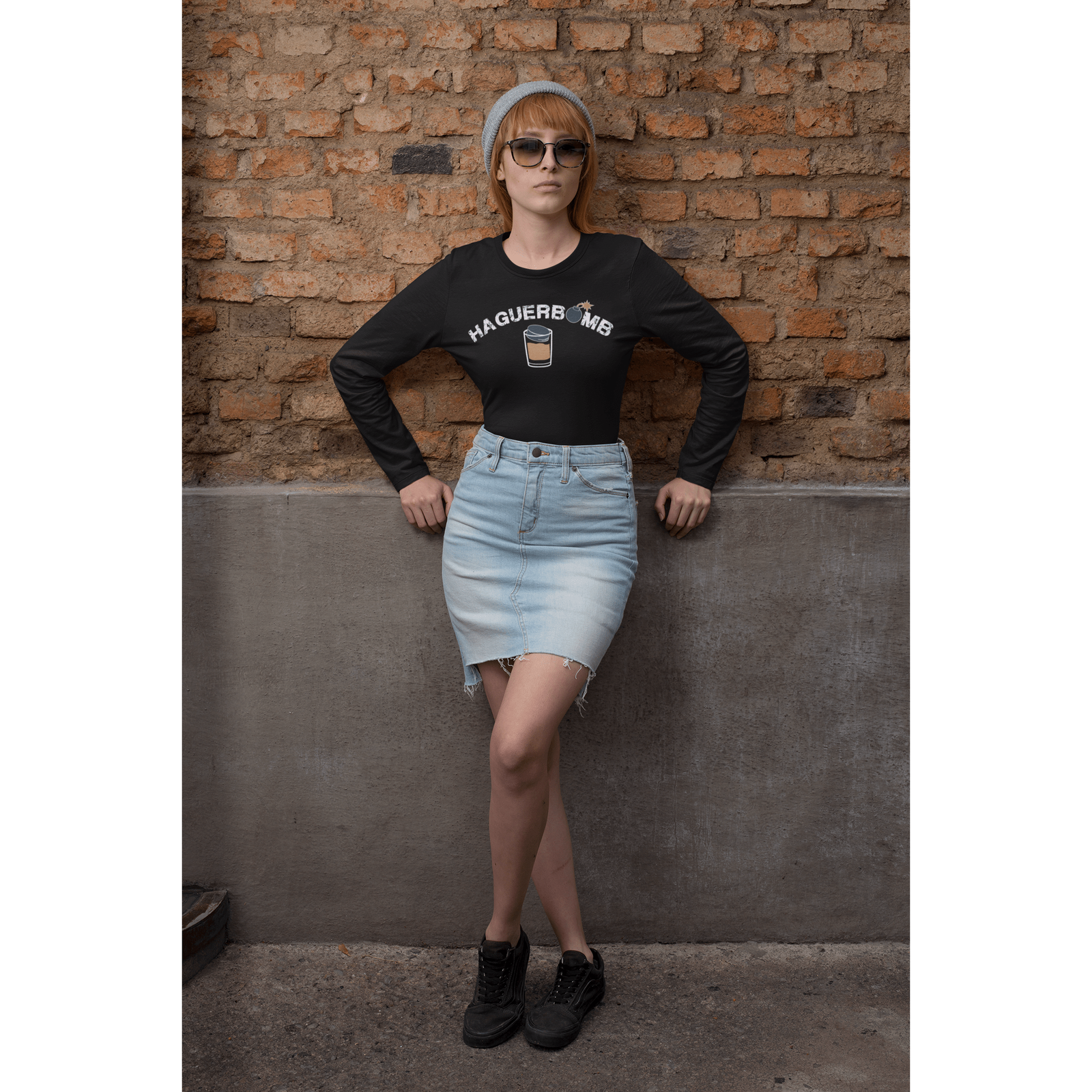 Long-sleeve "Haguerbomb" Unisex Jersey Long Sleeve Shirt