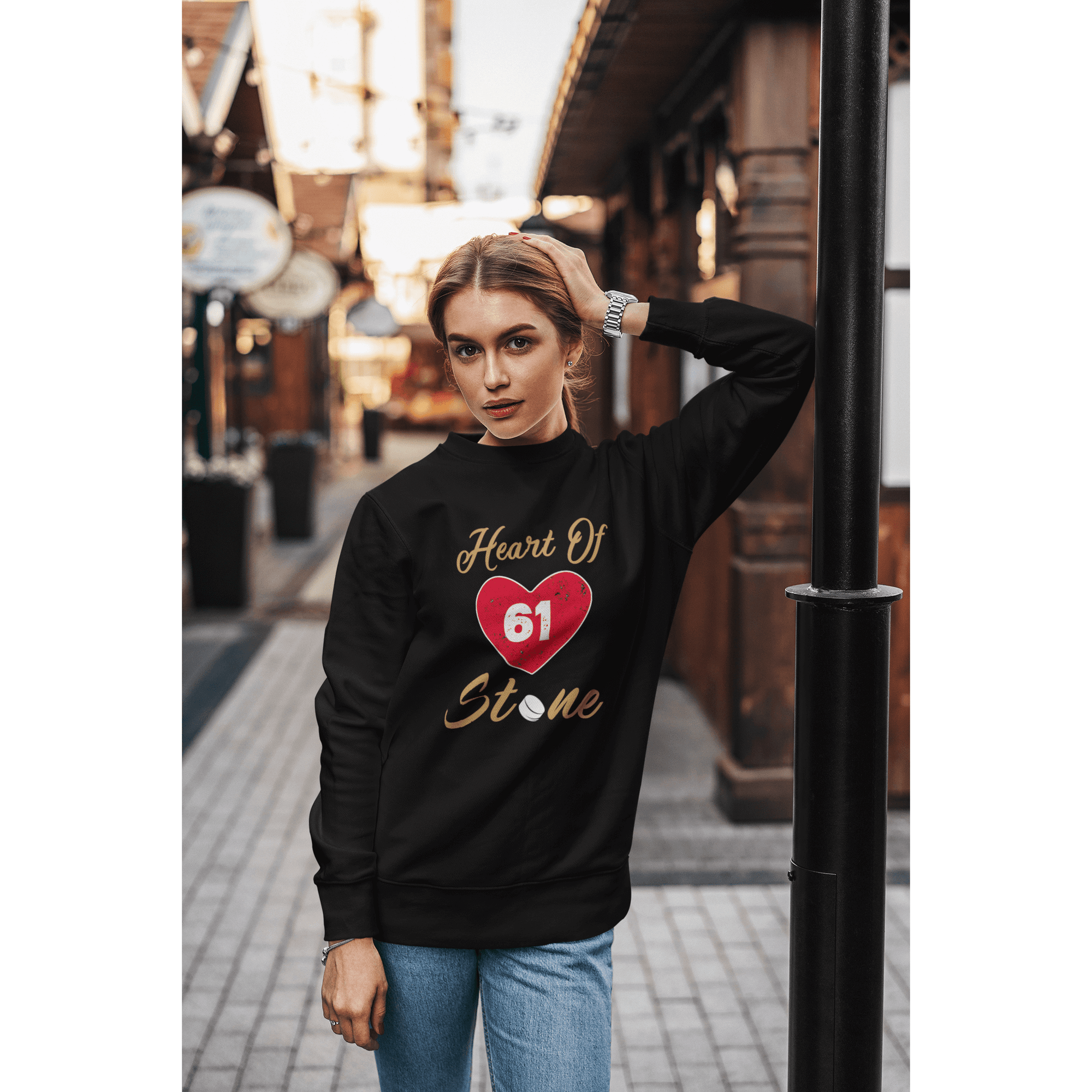 Sweatshirt Heart Of Stone Unisex Crewneck Sweatshirt