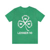 T-Shirt Lehner 90 St. Patrick's Day Unisex Jersey Tee White Design