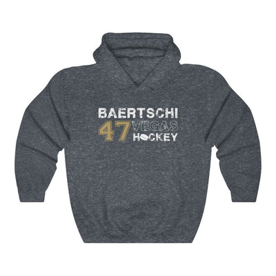 Hoodie Heather Navy / S Baertschi 47 Vegas Hockey Unisex Hooded Sweatshirt