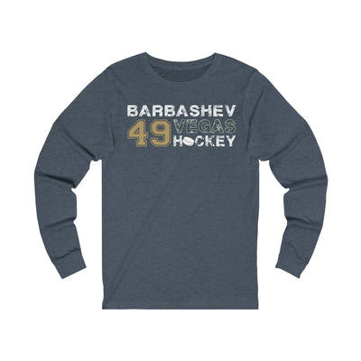 Long-sleeve Barbashev 49 Vegas Hockey Unisex Jersey Long Sleeve Shirt