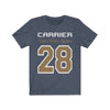 T-Shirt Heather Navy / S Carrier 28 Unisex Jersey Tee