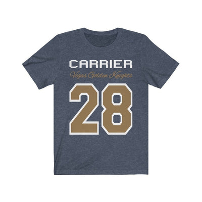T-Shirt Heather Navy / S Carrier 28 Unisex Jersey Tee