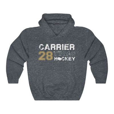 Hoodie Heather Navy / S Carrier 28 Vegas Hockey Unisex Hooded Sweatshirt