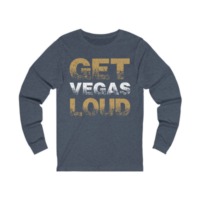 Long-sleeve "Get Vegas Loud" Unisex Jersey Long Sleeve Shirt