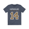 T-Shirt Heather Navy / S Hague 14 Unisex Jersey Tee