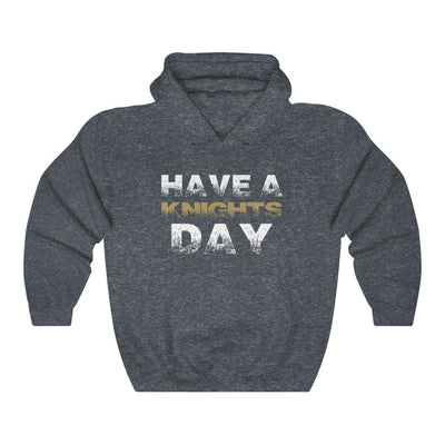 Hoodie Heather Navy / S Have A Knights Day Unisex Hooded Sweatshirt