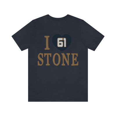 T-Shirt "I Heart Stone" Unisex Jersey Tee