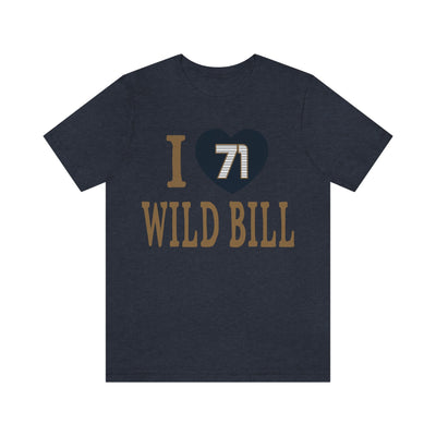 T-Shirt "I Heart Wild Bill" Unisex Jersey Tee