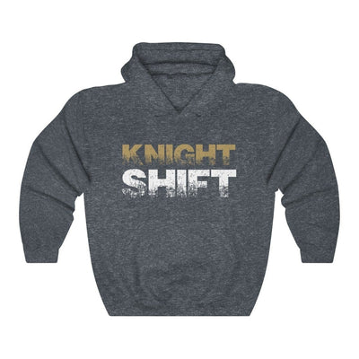 Hoodie Heather Navy / S Knight Shift Unisex Hooded Sweatshirt